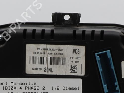 Instrument cluster SEAT IBIZA IV (6J5, 6P1) 1.6 TDI | BP28515426C47 