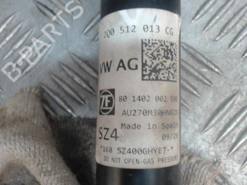 Used Left rear shock absorber AUDI A1 Sportback (GBA) 35 TFSI (150 hp) 24282876