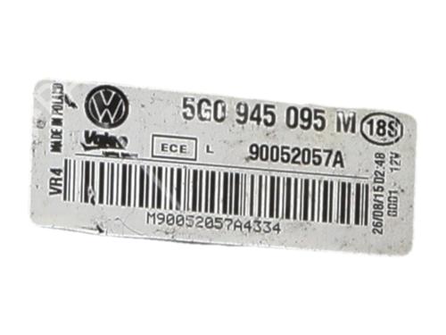 Used Left taillight Left taillight VW GOLF VII (5G1, BQ1, BE1, BE2) 1.2 TSI (110 hp) 40433635 40433635