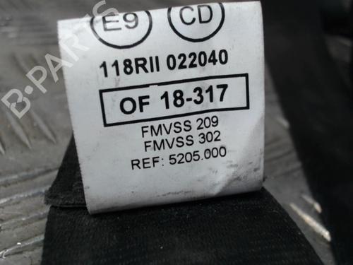Rear center seatbelt MPM MOTORS ERELIS (PS160) 1.2 T | BP37745095I27 - Image 2