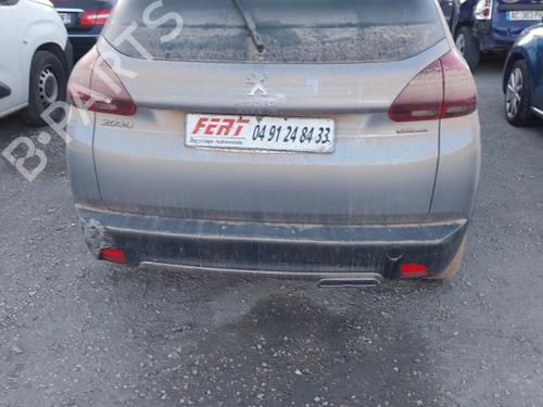 Used Rear bumper PEUGEOT 2008 I (CU_) 1.2 THP 130 / PureTech 130 (130 hp) 24274652