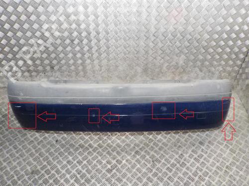 Used Rear bumper Rear bumper RENAULT CLIO II (BB_, CB_) 1.9 dTi (B/CB0U) (80 hp) 24269872 24269872