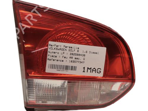 Left tailgate light VW GOLF VI (5K1) 1.6 TDI | BP24524029C79 