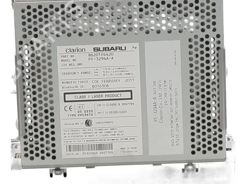 Radio SUBARU IMPREZA Hatchback (GR, GH, G3) 2.0 D AWD | BP26966745E6 