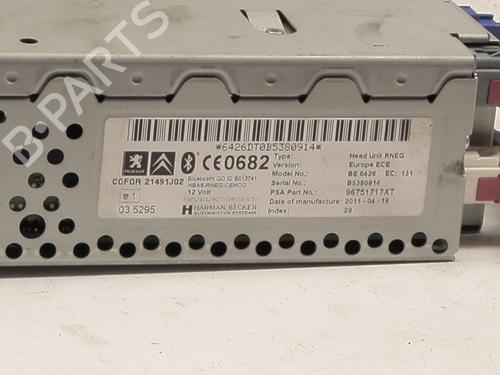 Radio PEUGEOT 3008 I MPV (0U_) 1.6 HDi | BP24274858E6 