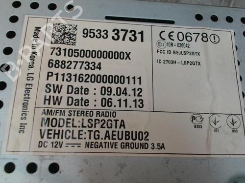 Display CHEVROLET TRAX 1.7 TD | BP24276677C48 - Image 2
