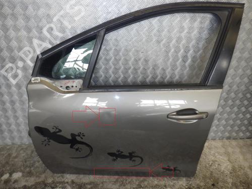 Used Left front door PEUGEOT 208 I (CA_, CC_) 1.6 HDi (92 hp) 24264845