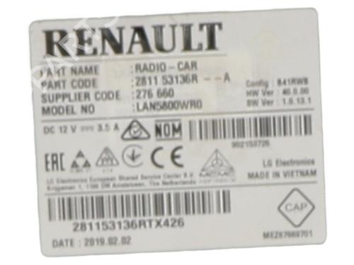 Display DACIA DUSTER (HM_) 1.5 dCi 115 4x4 (HMAD) | BP30884491C48