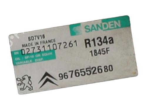 AC compressor PEUGEOT BOXER Van 2.2 HDi 120 | BP30572566M34