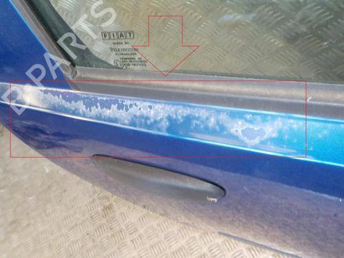 Right rear door FIAT PUNTO (188_) 1.9 JTD 80 (188.237, .257, .337, .357) | BP24273320C5 