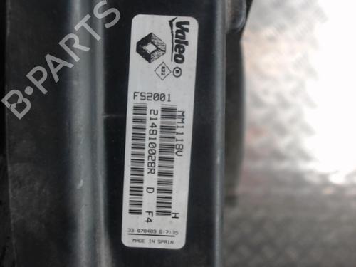 Used Radiator fan Radiator fan RENAULT SCÉNIC III (JZ0/1_) 1.5 dCi (106 hp) 24280654 24280654