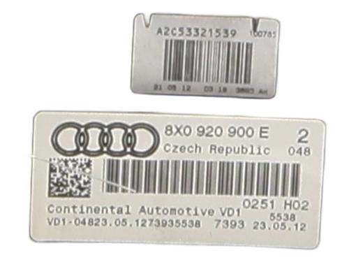 instrument-cluster-audi-a1-sportback-8xa-8xf-2011-2012-2013-2014-2015-2016-2017-2018-2019-34228294 main image