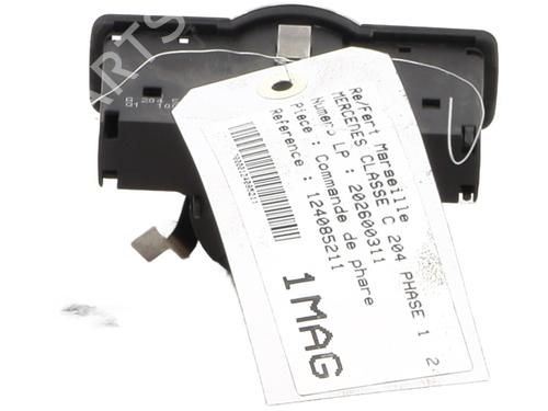 Used Headlight switch Headlight switch MERCEDES-BENZ C-CLASS (W204) C 200 CDI (204.001) (136 hp) 33960740 33960740