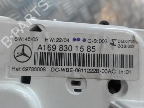 Climate control MERCEDES-BENZ A-CLASS (W169) A 180 CDI (169.007, 169.307) | BP24277735I5 