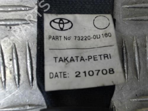 Used Front left seatbelt Front left seatbelt TOYOTA YARIS (_P9_) 1.4 D-4D (NLP90_, NLP90R) (90 hp) 24277138 24277138