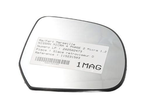Used Right mirror glass Right mirror glass NISSAN MICRA IV (K13K, K13KK) 1.2 (80 hp) 33707238 33707238
