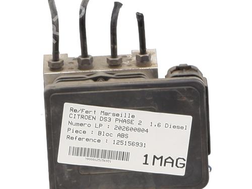 Used ABS pump ABS pump CITROËN DS3 (SA_) 1.6 HDi 90 (92 hp) 34412854 34412854