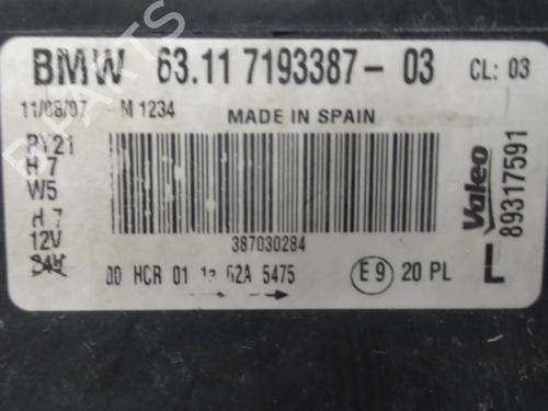 Left headlight BMW 1 (E81) 118 d | BP24282578C28 