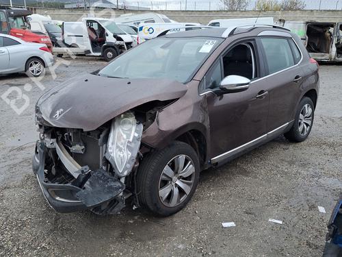 Front right seatbelt PEUGEOT 2008 I (CU_) 1.2 VTi | BP33415232I25 - Image 6