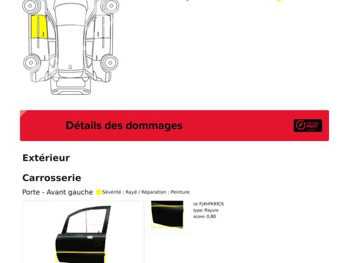 Left front door OPEL ZAFIRA A MPV (T98) 2.0 DTI 16V (F75) | BP29315920C2 
