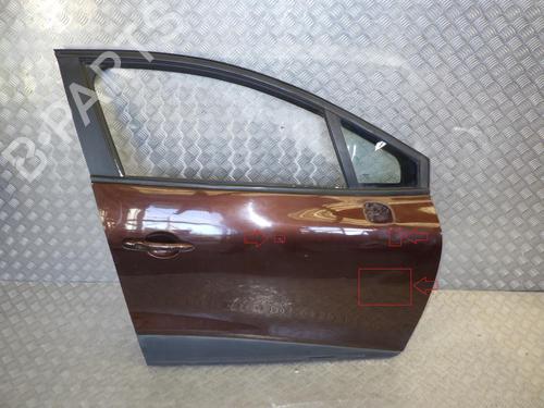 Right front door RENAULT CLIO IV (BH_) 1.5 dCi 90 | BP24275718C3 
