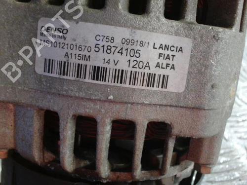 Alternator FIAT 500 (312_) 0.9 (312AXG1A, 312.AXG11) | BP24271280M7 - Image 3