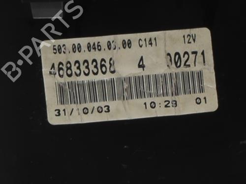 Instrument cluster FIAT PUNTO (188_) 1.2 60 (188.030, .050, .130, .150, .230, .250) | BP28540599C47 