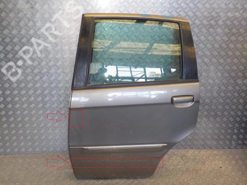 Left rear door LANCIA MUSA (350_) 1.3 D Multijet (350.AXB11, 350.AXB1A) | BP24266382C4 