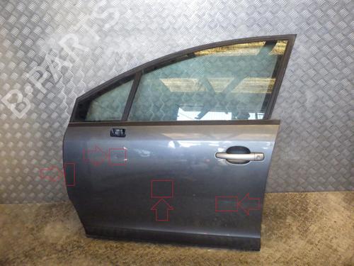 Used Left front door CITROËN C4 I (LC_) 1.6 HDi (109 hp) 24272370