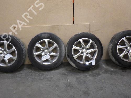 Used Rim PEUGEOT 208 I (CA_, CC_) 1.2 VTI 82 (82 hp) 24281499