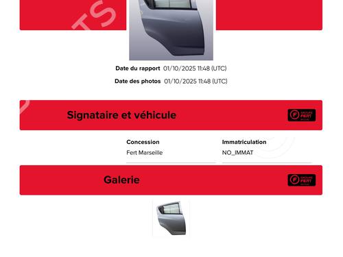Right rear door CHEVROLET SPARK (M300) 1.2 | BP29315903C5 