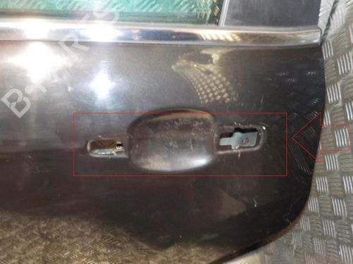 Left rear door CITROËN C3 II (SC_) 1.4 HDi 70 (SC8HZC, SC8HR0, SC8HP4) | BP24273800C4 