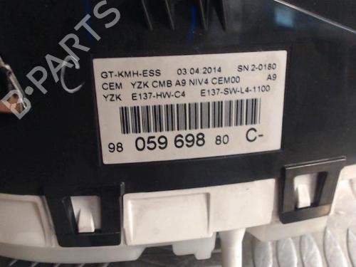 Used Instrument cluster Instrument cluster PEUGEOT 208 I (CA_, CC_) 1.6 THP (156 hp) 24272031 24272031