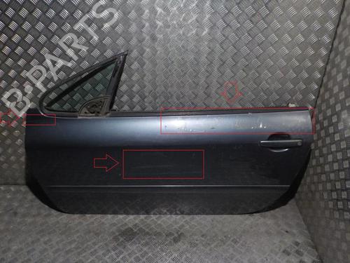 left-front-door-peugeot-307-cc-3b-2003-2004-2005-2006-2007-2008-2009-24280477 main image
