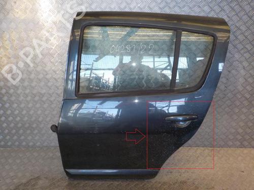 Left rear door DACIA SANDERO 1.2 16V LPG 821018232R