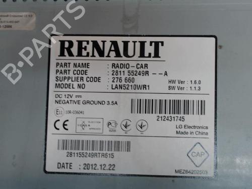 Radio RENAULT CLIO IV (BH_) 1.5 dCi 90 | BP24279385E6