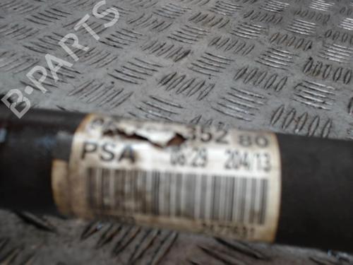 Used Left front driveshaft Left front driveshaft CITROËN C4 II (NC_) 1.6 HDi 90 (92 hp) 24274063 24274063