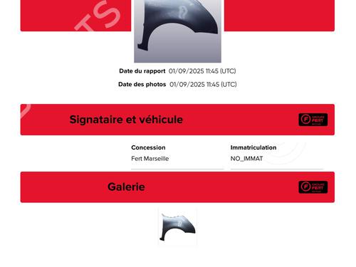 Right front fenders CITROËN C4 Grand Picasso I (UA_) 1.6 HDi | BP28385610C42 