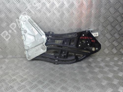 Rear right window mechanism PEUGEOT 207 CC (WD_) 1.6 HDi | BP24280644C25 