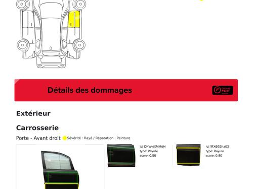 Right front door OPEL ZAFIRA A MPV (T98) 2.0 DTI 16V (F75) | BP29315919C3