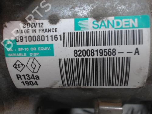 AC compressor RENAULT CLIO IV (BH_) 1.5 dCi 90 | BP24265195M34