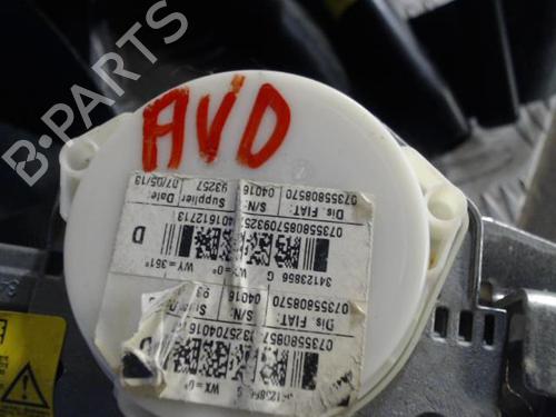 Front right seatbelt FIAT PANDA (312_, 319_) 1.2 (312PXA1A) | BP24264748I25 - Image 2