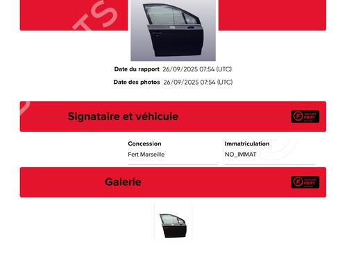 Right front door CITROËN C4 II (NC_) 1.6 VTi 120 (NC5FS0, NC5FS9) | BP29202985C3 