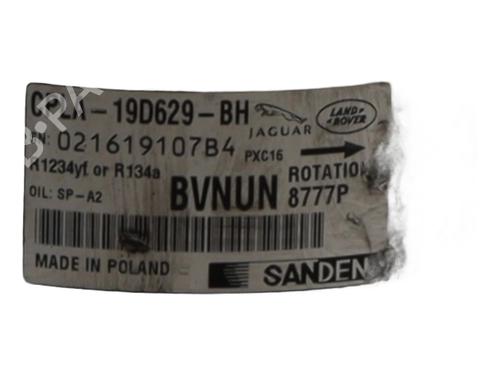 Used AC compressor AC compressor LAND ROVER RANGE ROVER EVOQUE (L538) 2.0 D 4x4 (150 hp) 30317493 30317493