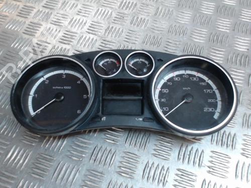 Used Instrument cluster PEUGEOT 308 I (4A_, 4C_) 1.6 HDi (90 hp) 24277847