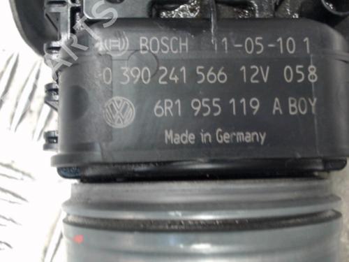 Used Front wiper motor VW POLO V (6R1, 6C1) 1.6 TDI (90 hp) 24273339