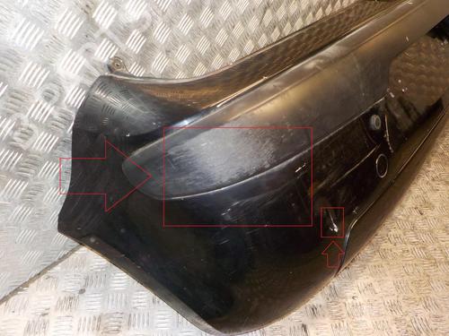 Rear bumper PEUGEOT 1007 (KM_) 1.4 HDi | BP24282126C8