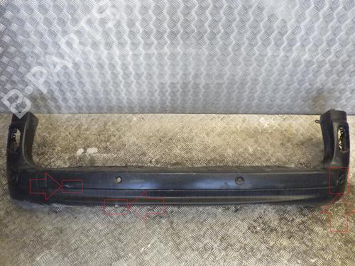 Used Rear bumper RENAULT KANGOO Express (FW0/1_) 1.5 dCi 95 (FW16) (95 hp) 24272092