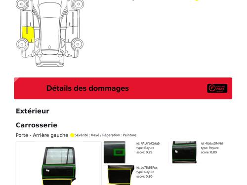 Left rear door OPEL ZAFIRA A MPV (T98) 2.0 DTI 16V (F75) | BP29315918C4 