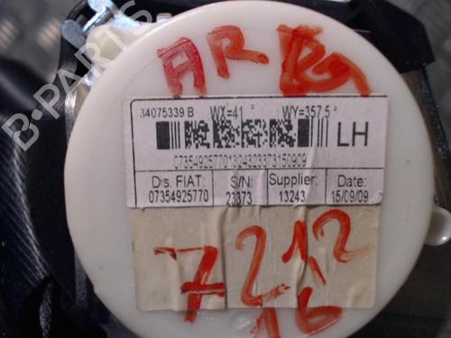 Used Rear left seatbelt Rear left seatbelt FIAT 500 (312_) 1.2 (312AXA1A) (69 hp) 24284486 24284486